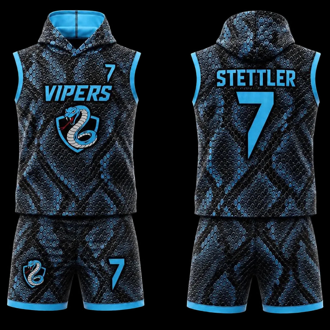 Vipers Flag Football Uniform