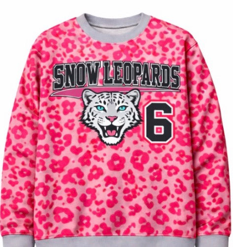 Snow Leopards Leopard Sweatshirt