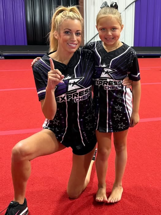 Express Cheer Baseball Jersey